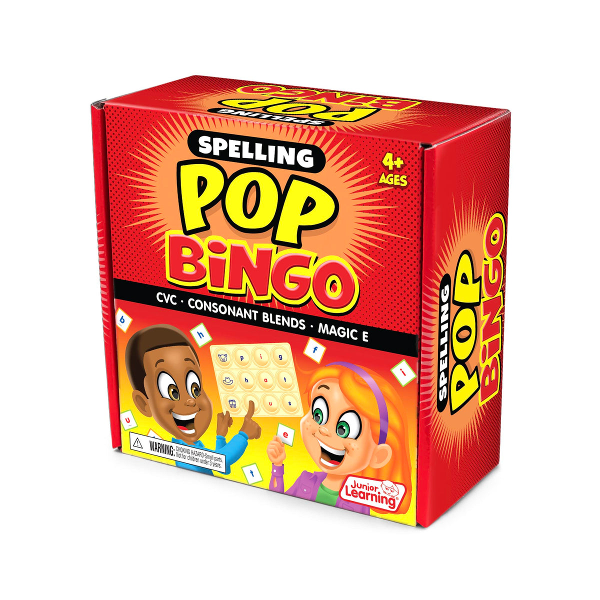 Spelling Pop Bingo