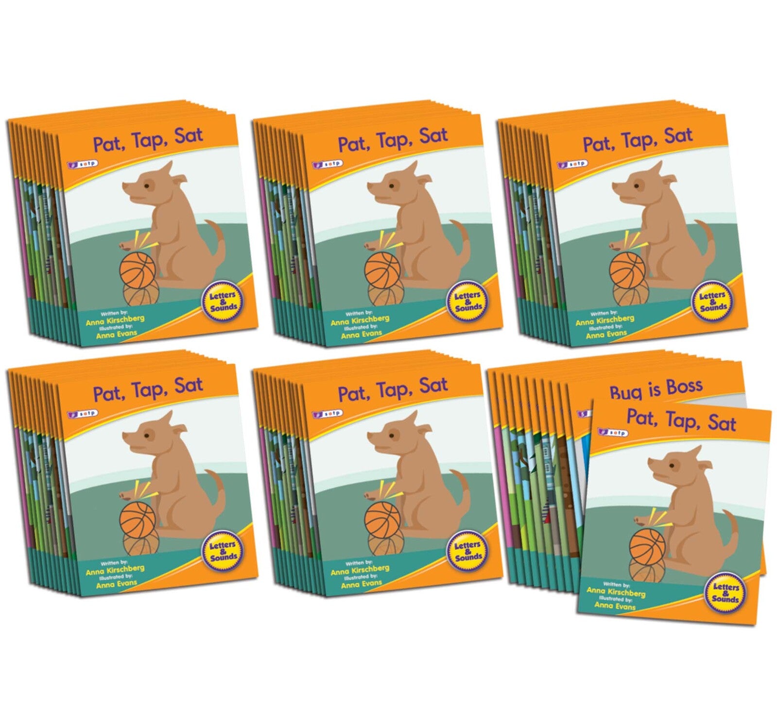 Letters & Sounds Phase 2 Set 1 Fiction - 6 Pack