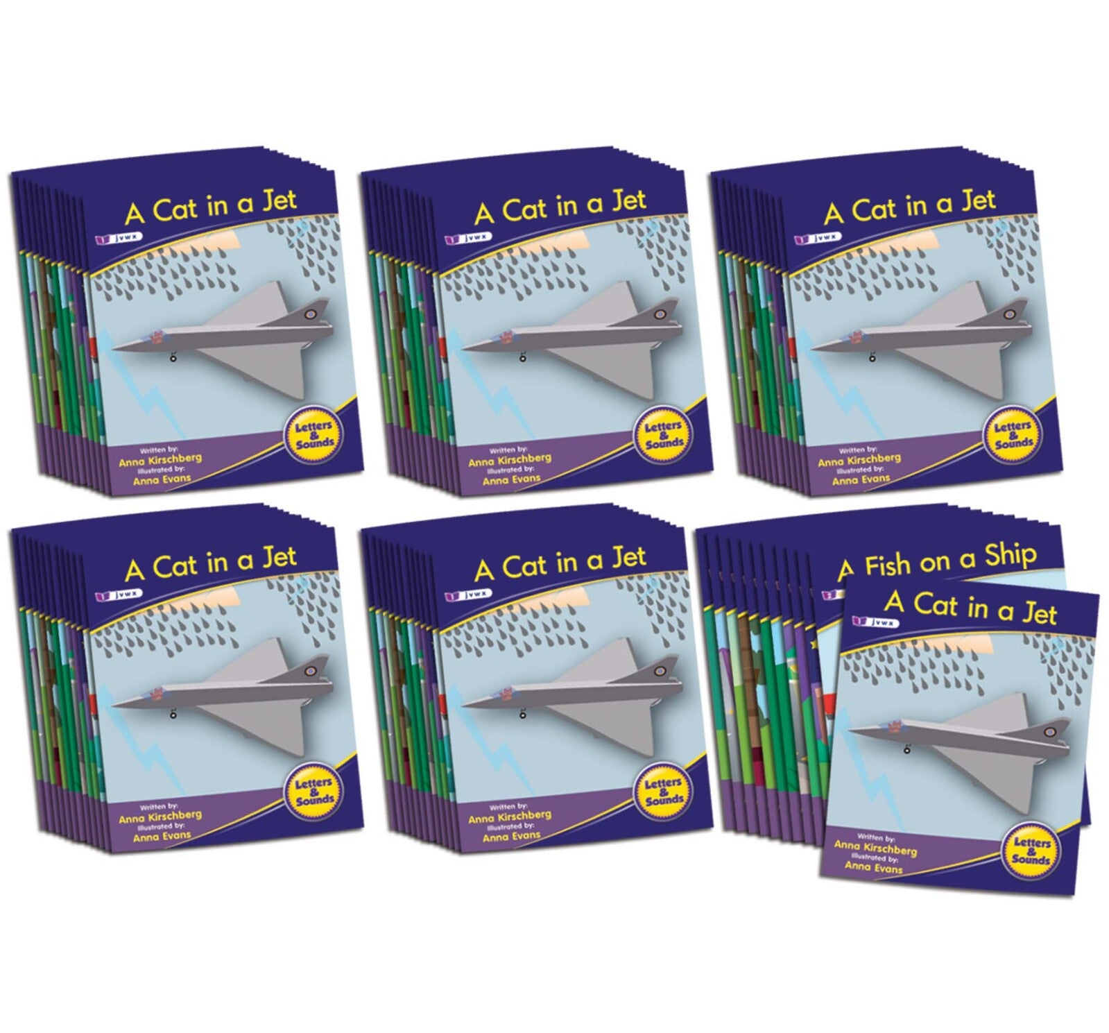 Letters & Sounds Phase 3 Set 1 Fiction - 6 Pack