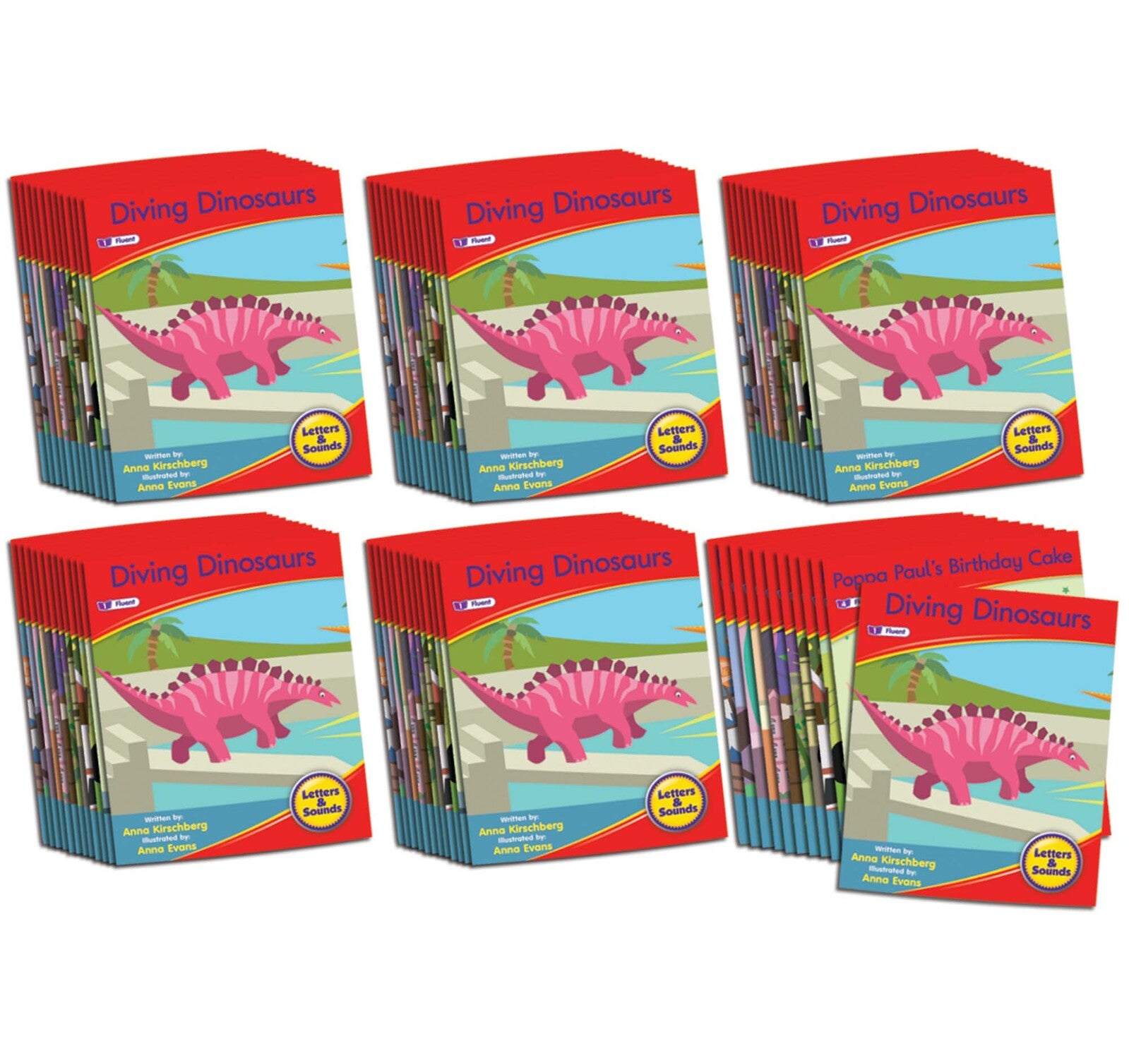 Letters & Sounds Phase 6 Set 1 Fiction - 6 Pack