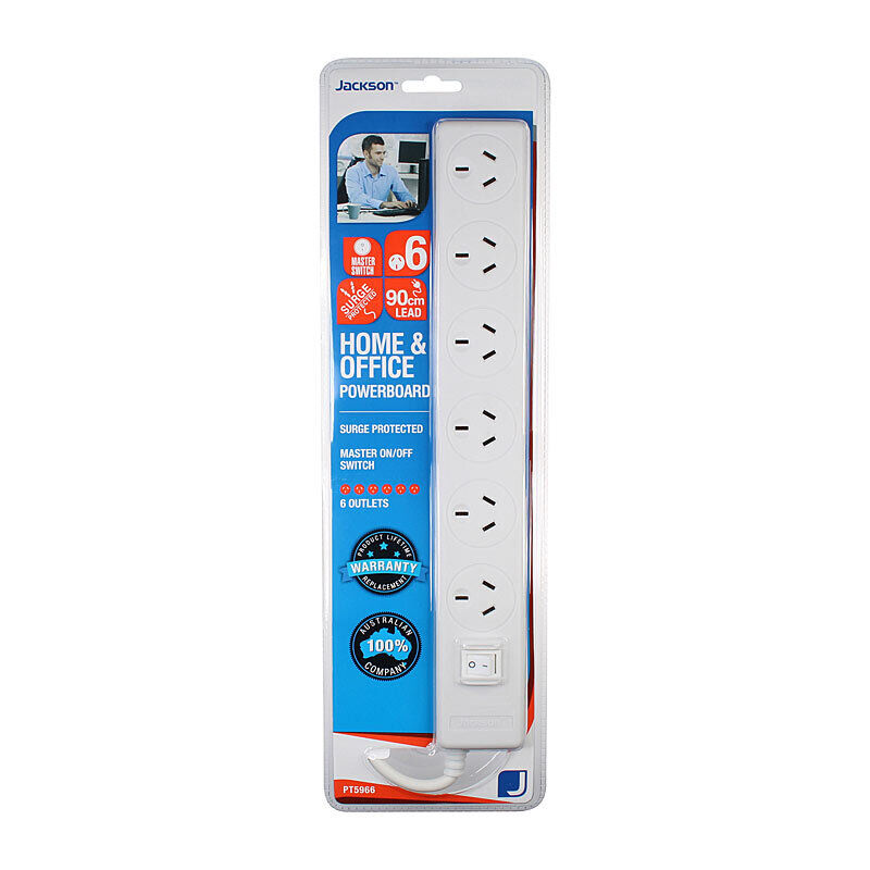 Jackson 6 Way Powerboard 90cm [PT5966]
