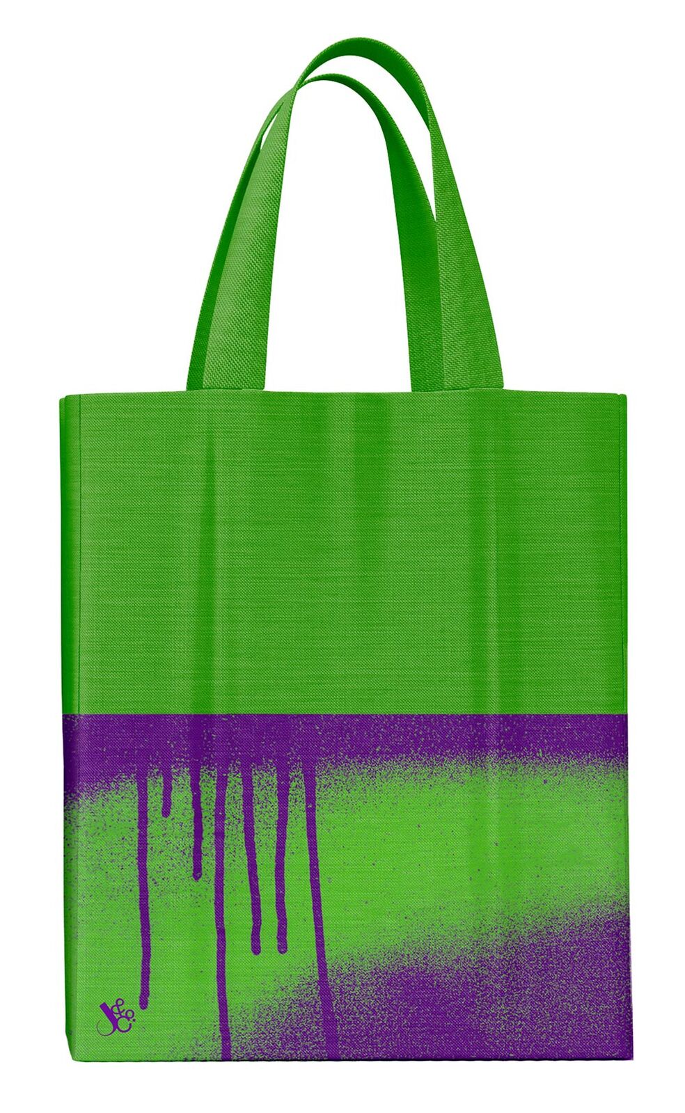 Jumble & Co Tote Bag - Fit A4 Bits & Bobs: Cotton Polyester Mix (Green)