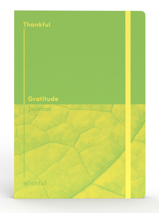 Jumble & Co Journal - A5 Recycled - Thankful & Wishful (Green)