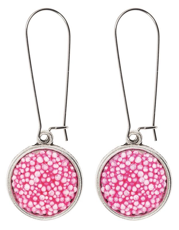 Earring Pendant Cabochon Setting: Silver - Pack of 30