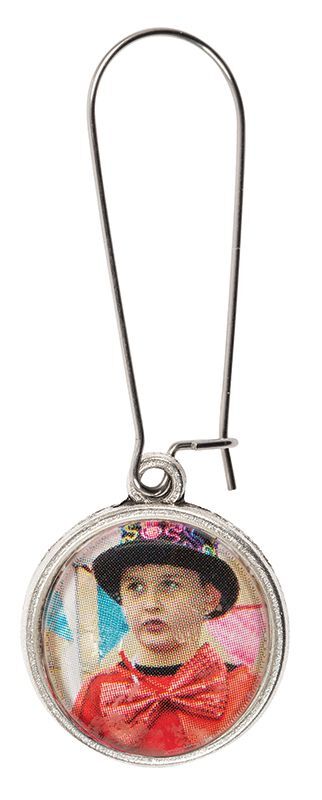 Earring Pendant Cabochon Setting: Silver - Pack of 30