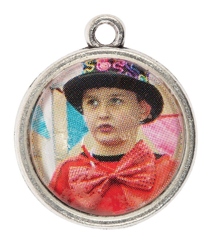 Earring Pendant Cabochon Setting: Silver - Pack of 30