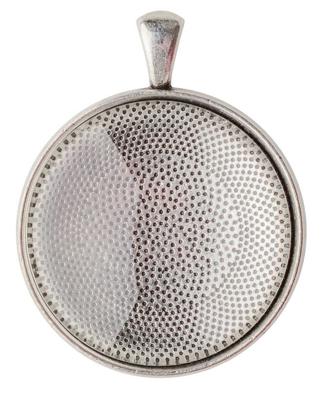 Pendant Cabochon Settings - Silver (Pack of 30) - CLEARANCE