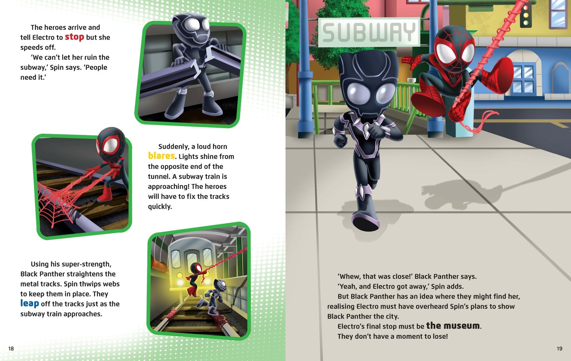 Spidey and His Amazing Friends - Treasury of Stories Vol. 3 - Super Hero Stories — inside page 4