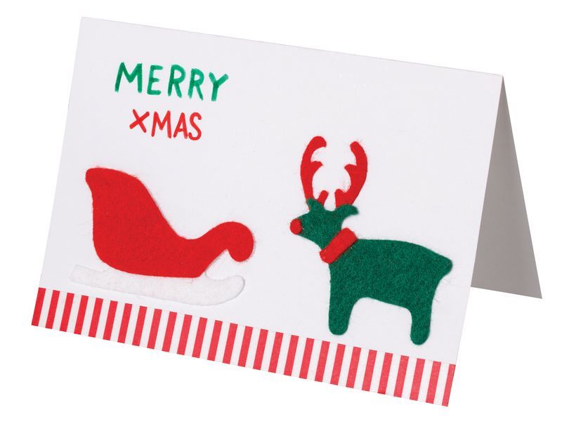 Christmas Card & Felt Kit