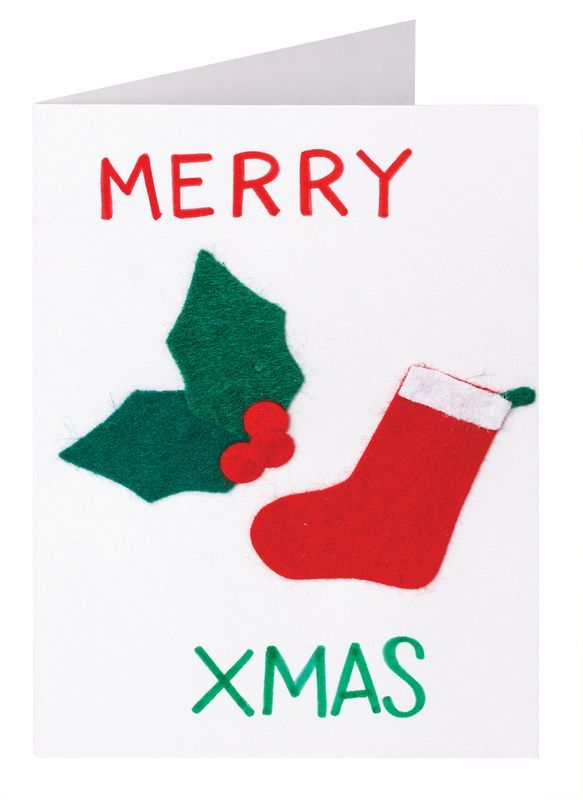 Christmas Card & Felt Kit