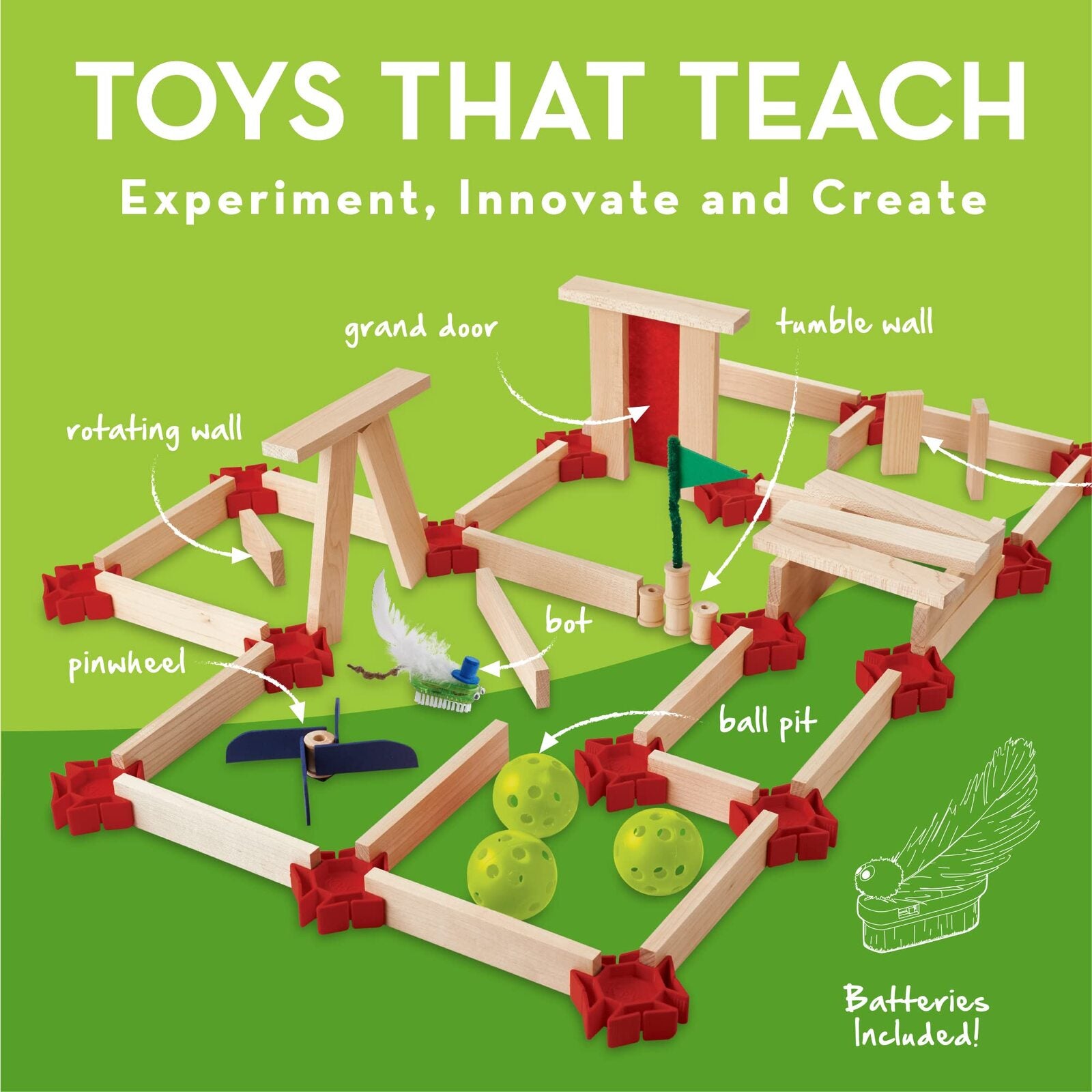 KEVA Maker: Bot Maze