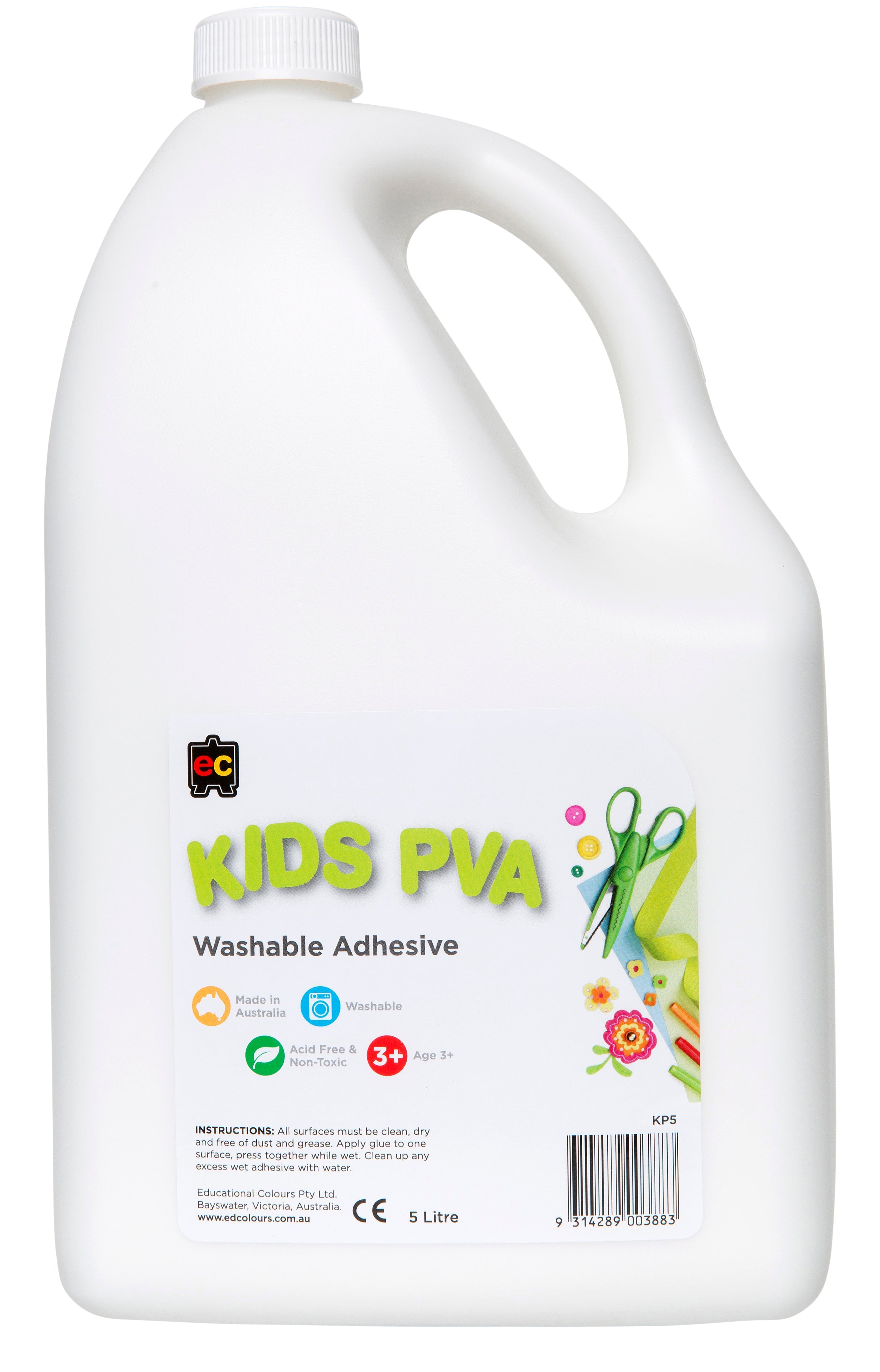 Kids PVA Glue - 5 Litres