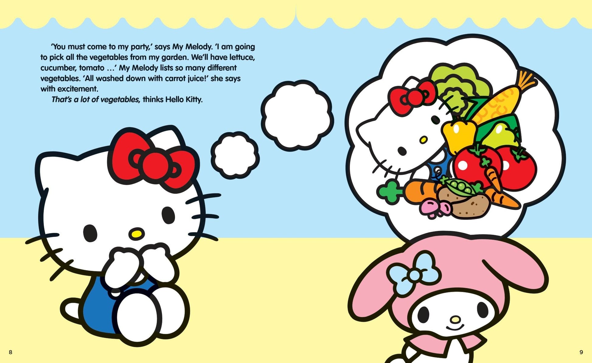 Hello Kitty and Friends - Collect-Me Book - Best Friends' Picnic — inside page 4