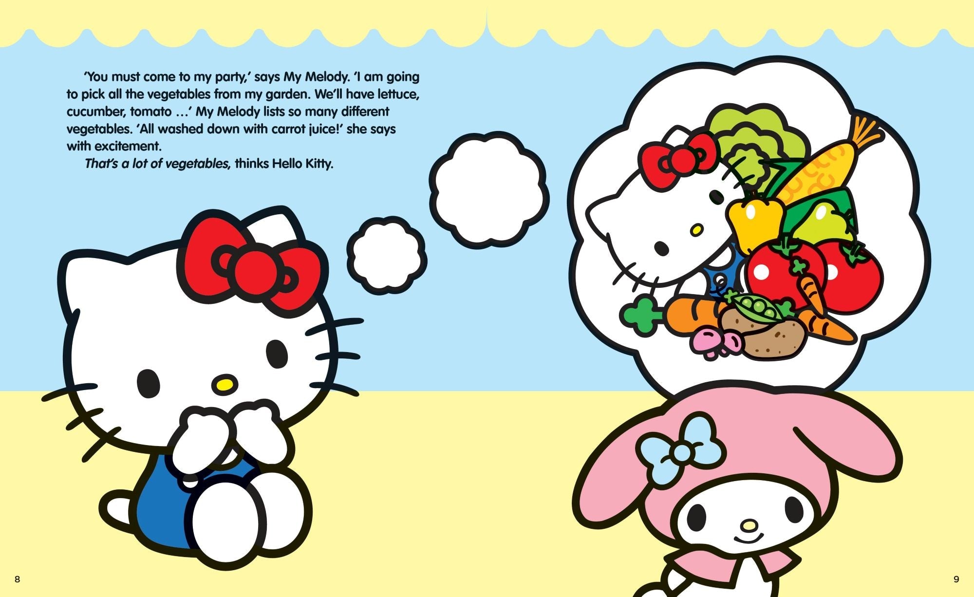 Hello Kitty and Friends - Collect-Me Book - Best Friends' Picnic — inside page 4