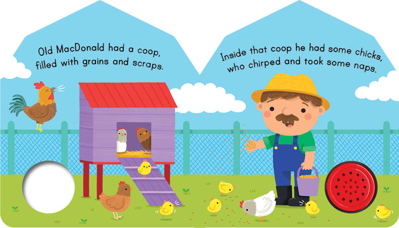 1-Button Sound Book - Old MacDonald Had a Farm