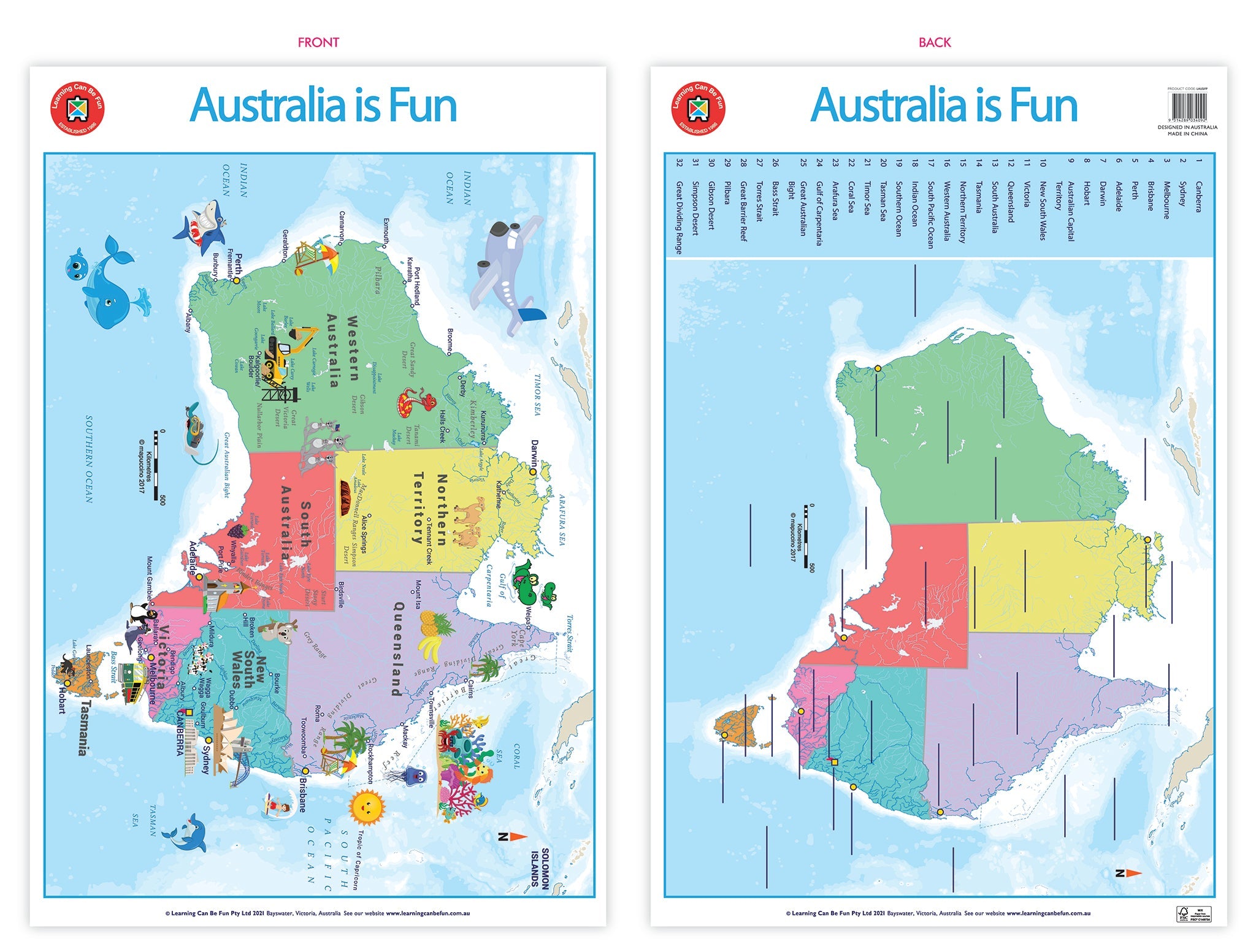 Australia is Fun Poster