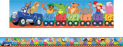 Aussie Alphabet Road Train (VIC Modern Cursive) - Large Borders (Pack of 12)