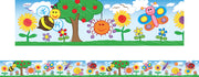Bugs and Flowers Kid Drawn Large Border (Previous Design)
