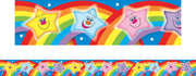 Stars with Rainbows Large Border