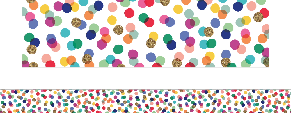 Confetti - Large Border