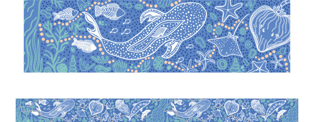 Wonderlands: Sea - Large Borders (Pack of 12)