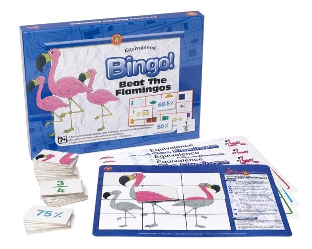 Beat The Flamingo - Equivalence Bingo!