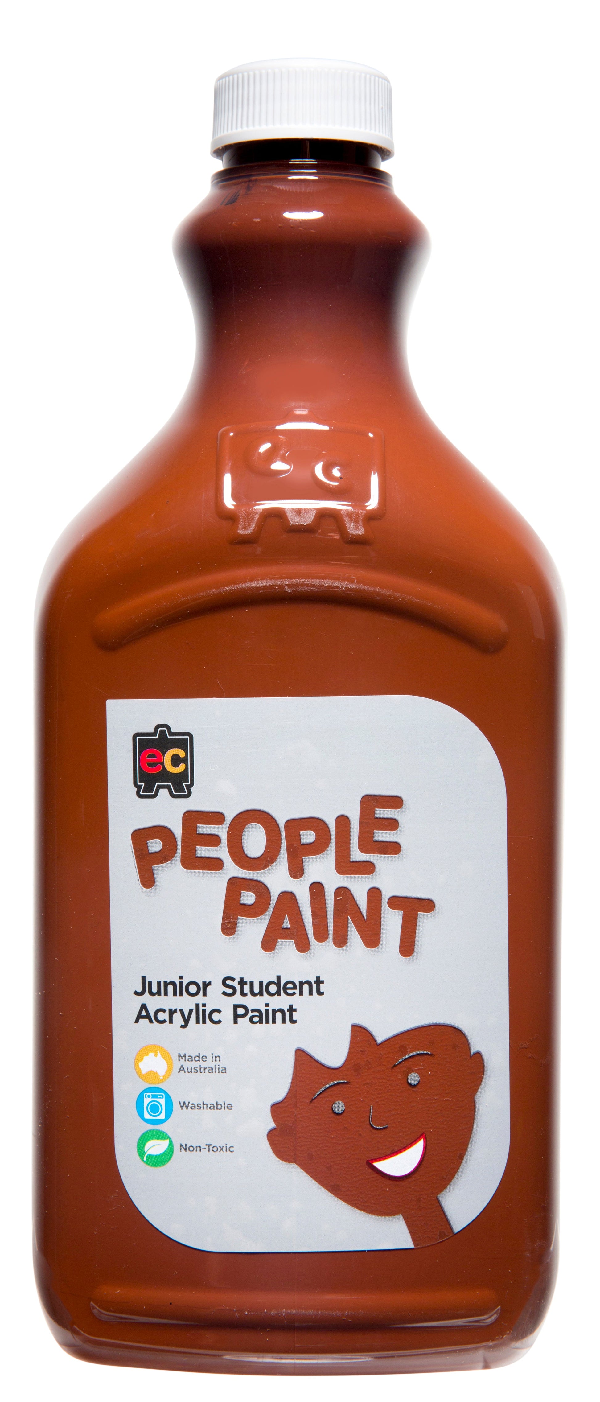People Paint Junior Acrylic Paint 2L - Flesh Tone Mahogany