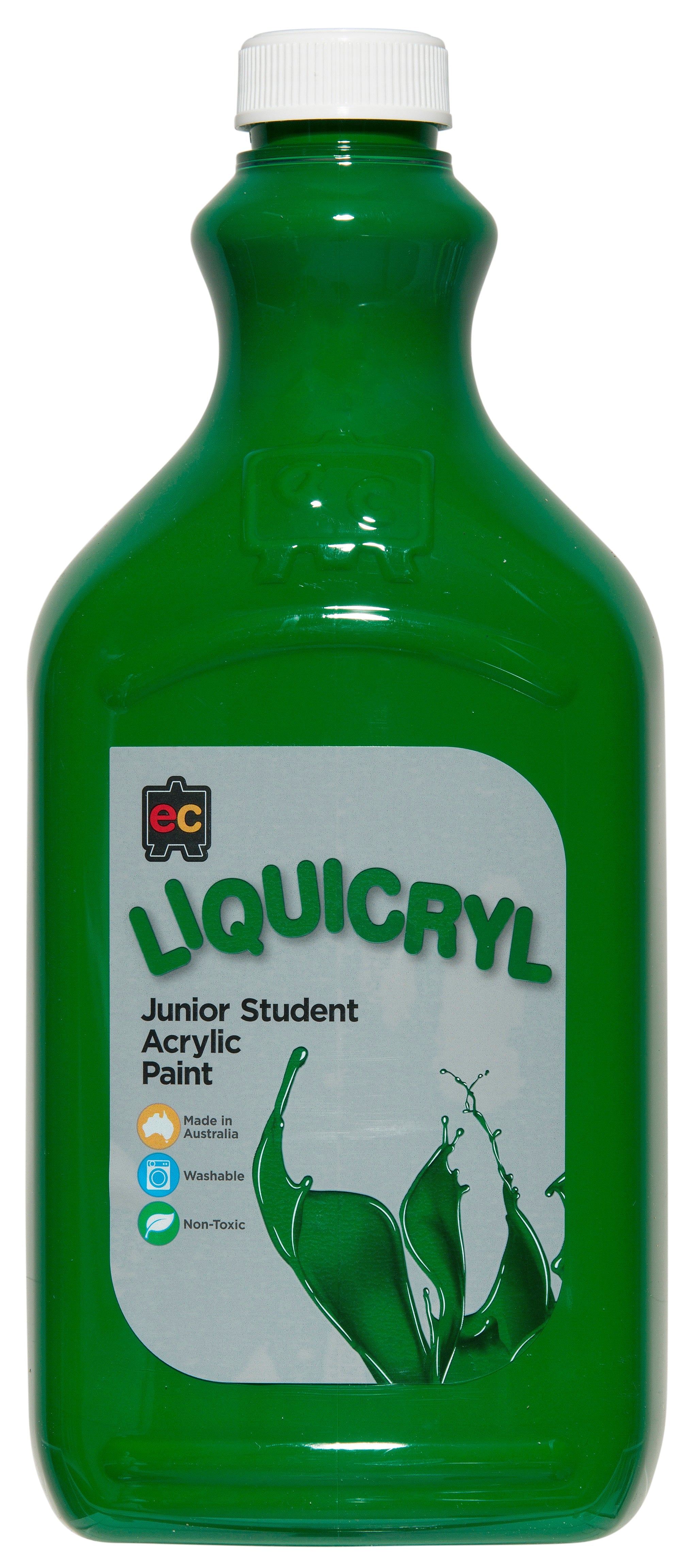 Liquicryl Junior Acrylic Paint 2L - Brilliant Green