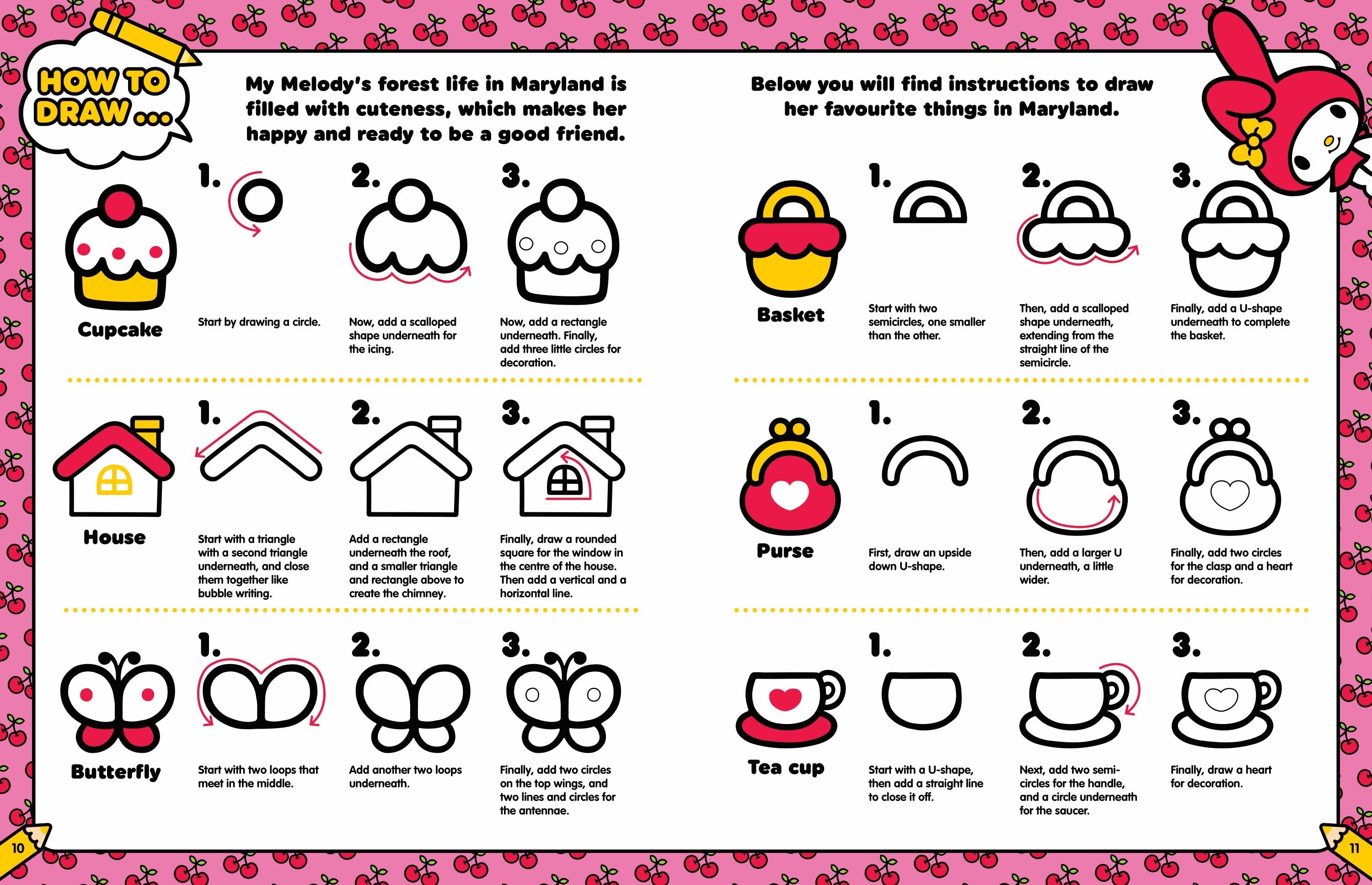 Hello Kitty and Friends - How to Draw — inside page 4