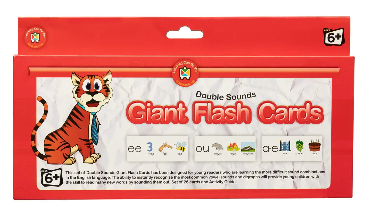 Double Sounds Giant Flash Cards