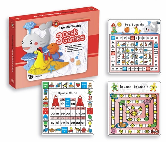 Double Sounds Desk Games - Box of 3