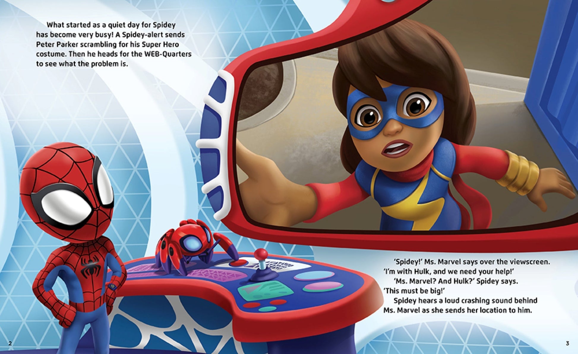 Spidey and His Amazing Friends - Collect-Me Book - Construction Destruction — inside page 2