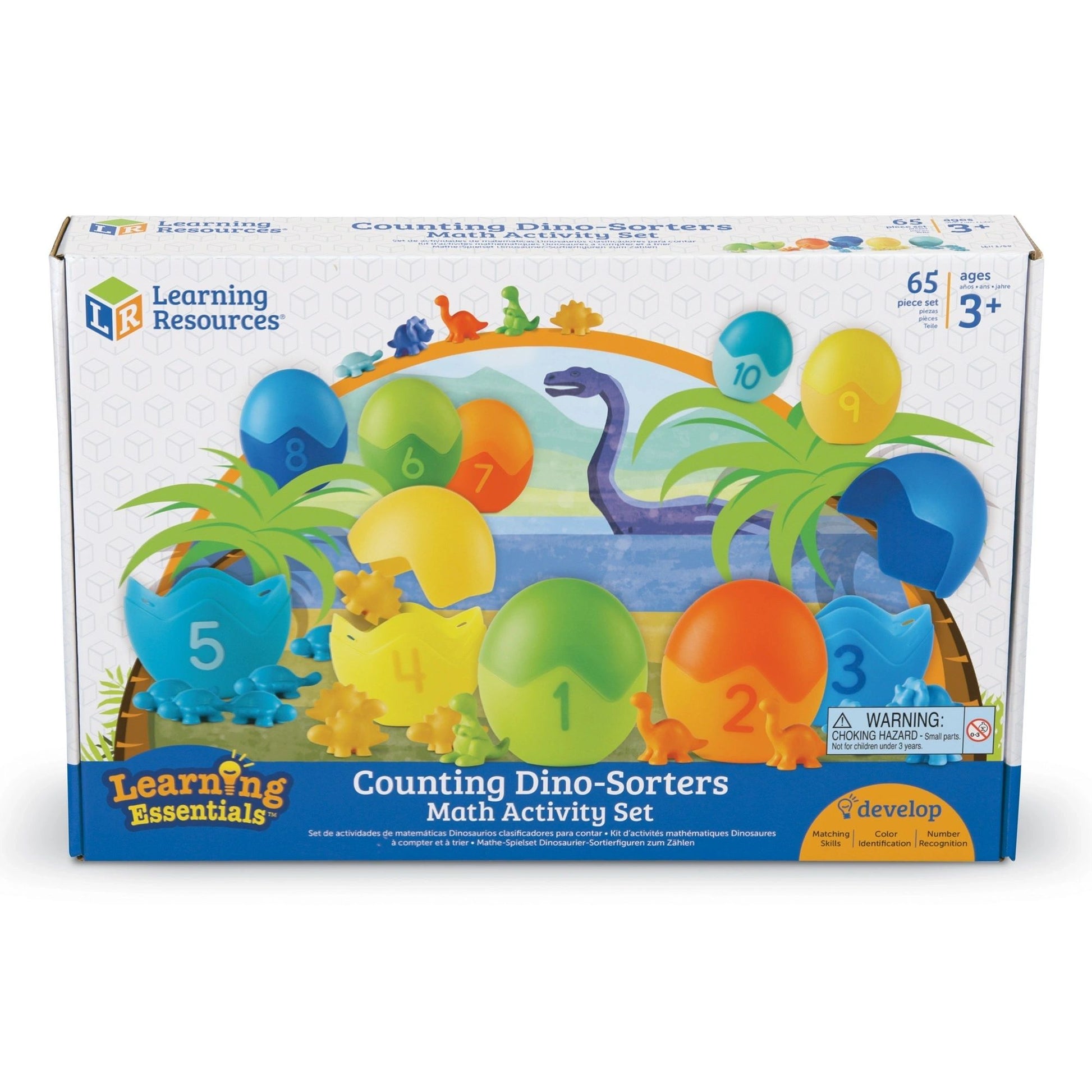 Counting Dino-Sorters Math Activity Set