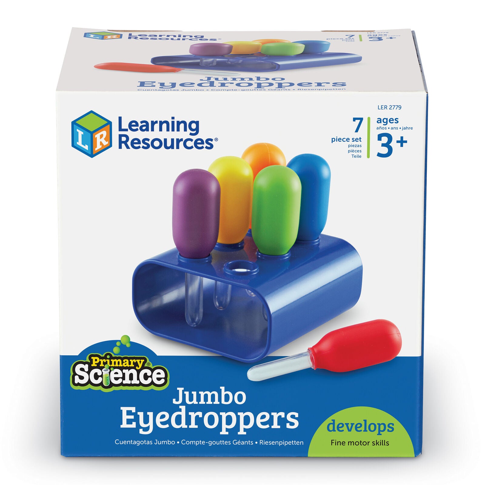 Primary Science™ Jumbo Eyedroppers with Stand