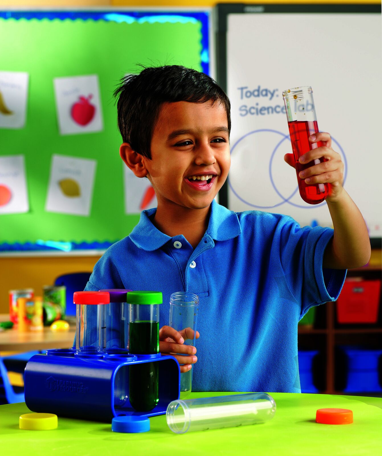 Primary Science™ Jumbo Test Tubes with Stand
