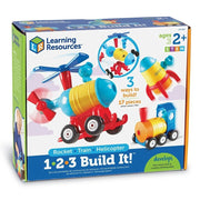1-2-3 Build It!™ Train/Rocket/Helicopter