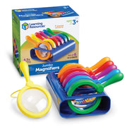 Primary Science™ Jumbo Magnifiers with Stand - Set of 6