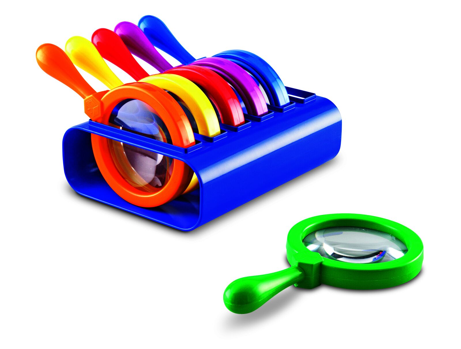 Primary Science™ Jumbo Magnifiers with Stand - Set of 6