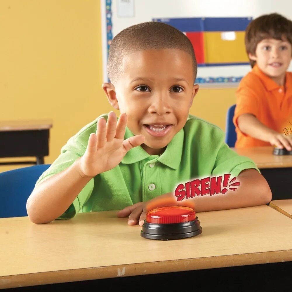 Lights & Sounds Answer Buzzers - Set of 4