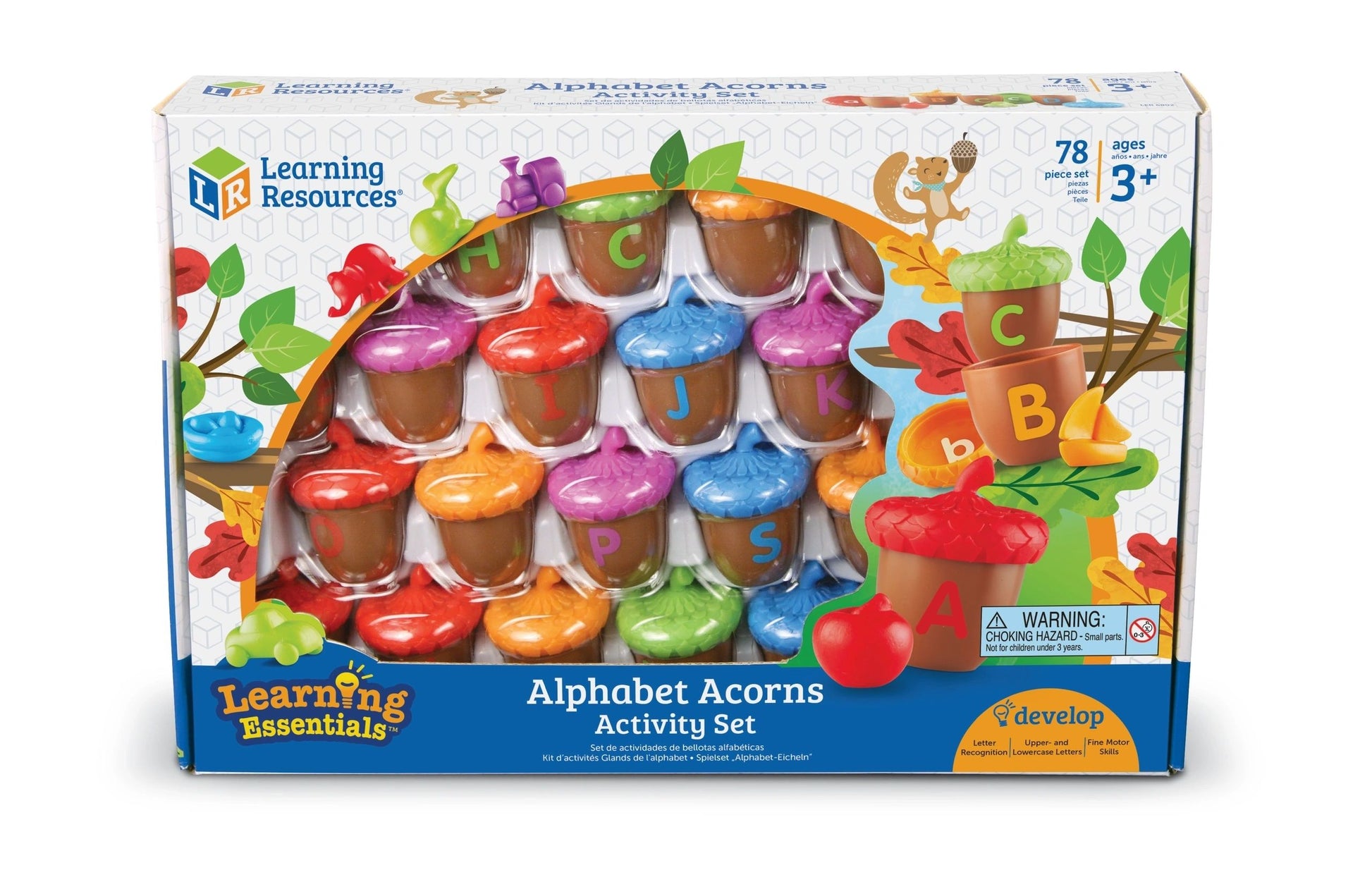Alphabet Acorns Activity Set