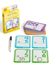 Write & Wipe Flash Cards - Multiplication