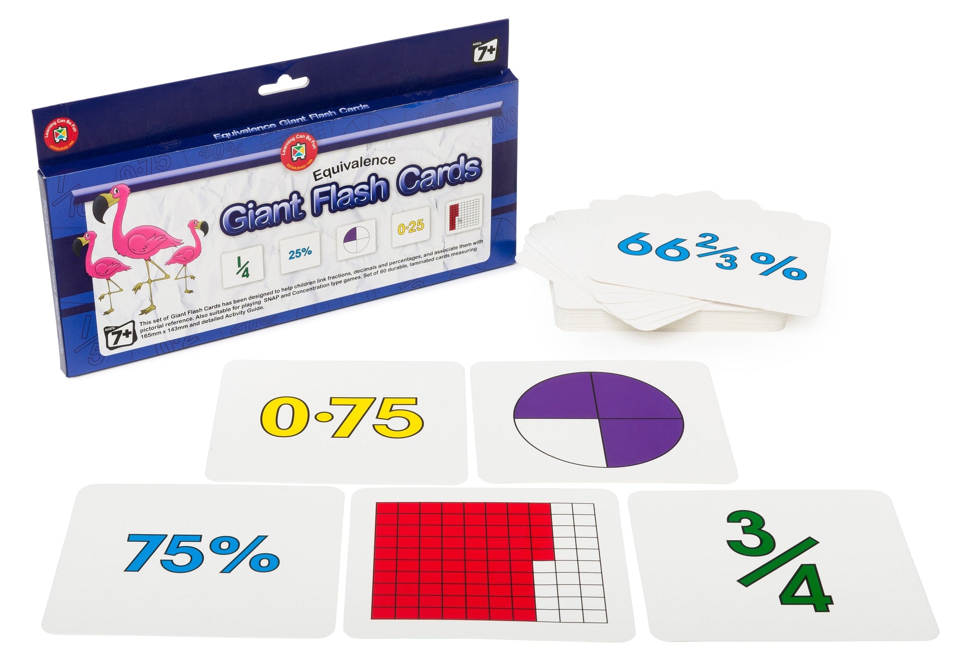 Equivalence Giant Flash Cards