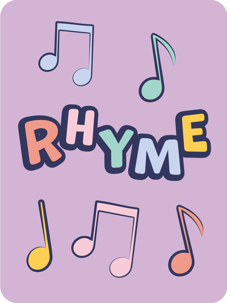 Junior Library Stickers - Rhyming (Pack of 243)