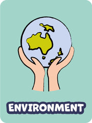 Junior Library Stickers - Environment (Pack of 243)