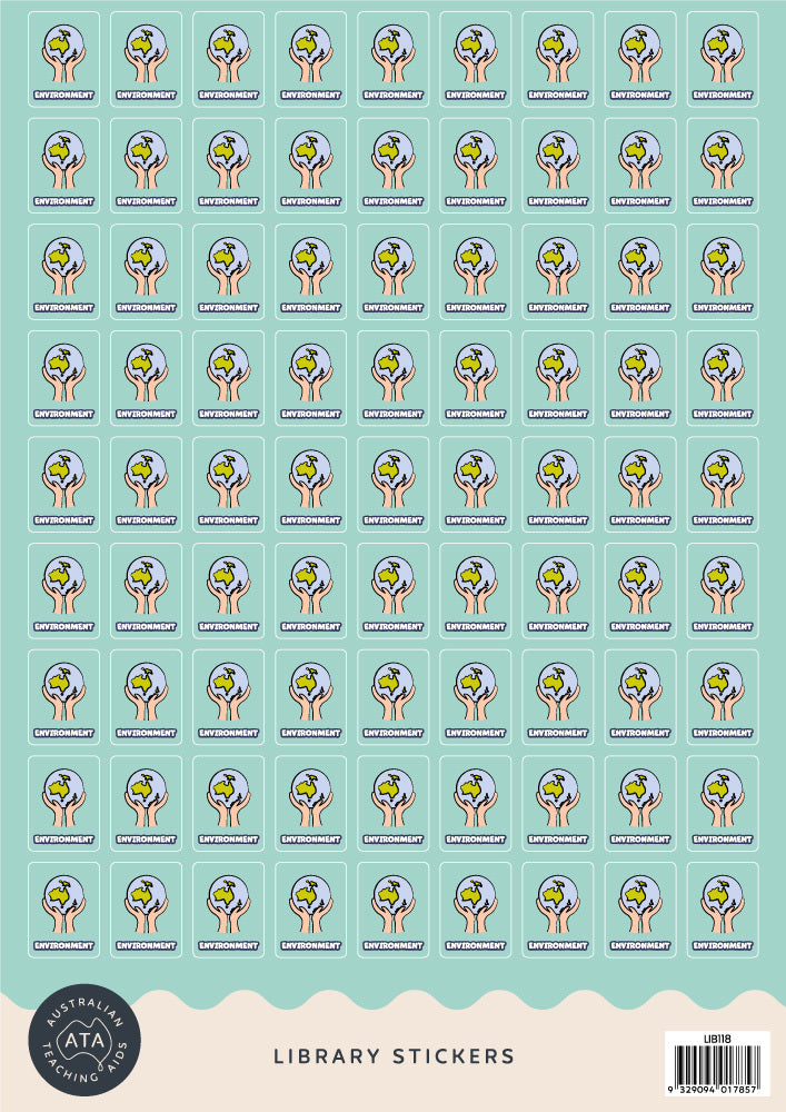Junior Library Stickers - Environment (Pack of 243)