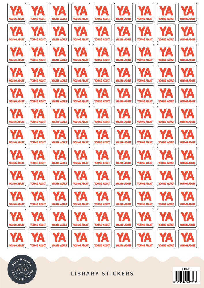 Library Stickers - Young Adult (Pack of 324)
