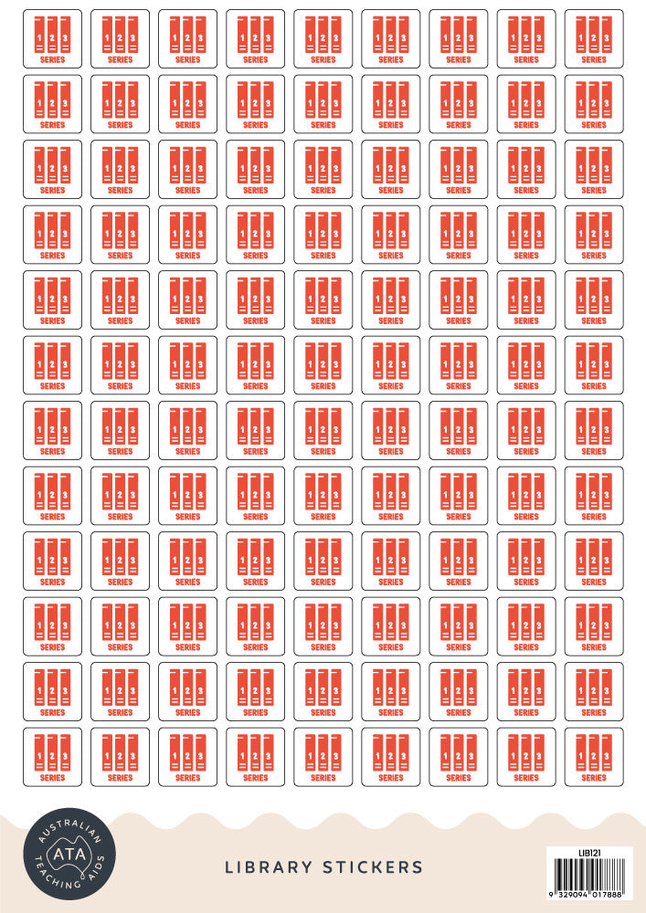 Library Stickers - Series (Pack of 324)