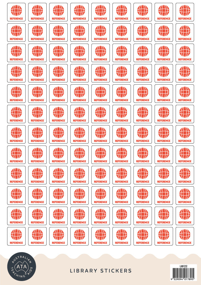 Library Stickers - Reference (Pack of 324)