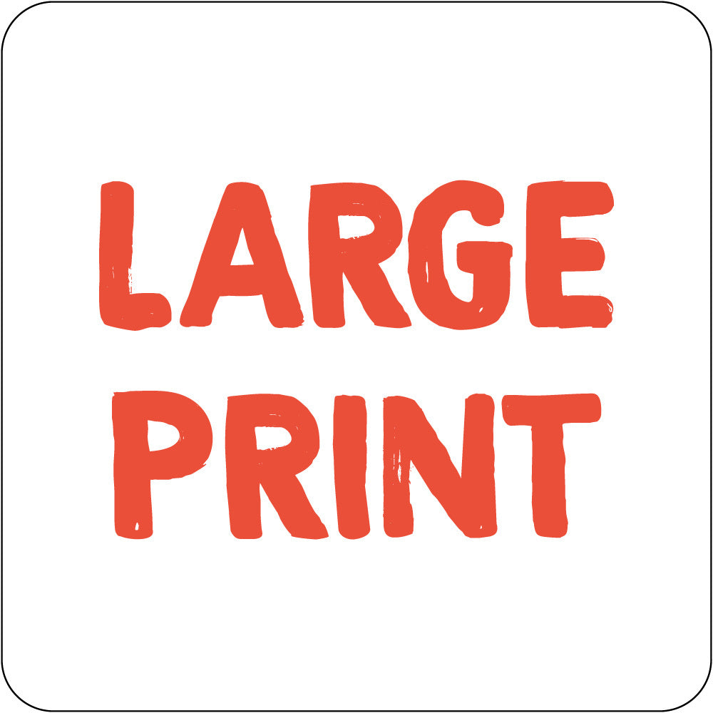 Library Stickers - Large Print (Pack of 324)