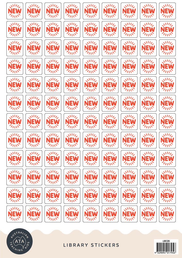 Library Stickers - NEW (Pack of 324)